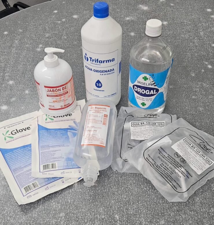 kit de enemas a domicilio