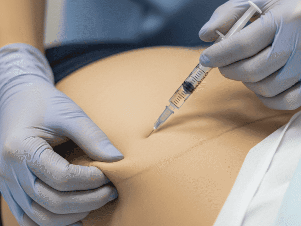 Inyección en el Gluteo