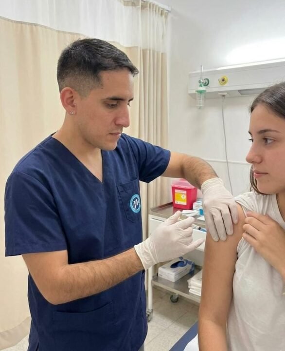 enfermera para inyectar a domicilio